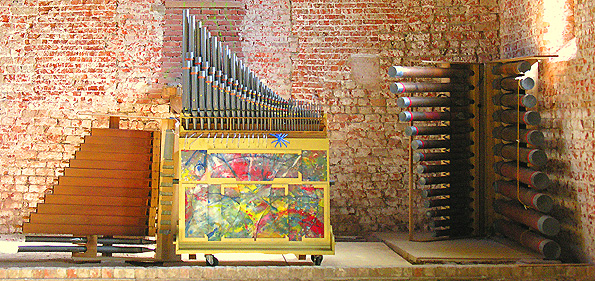 het orgel in Heveskes